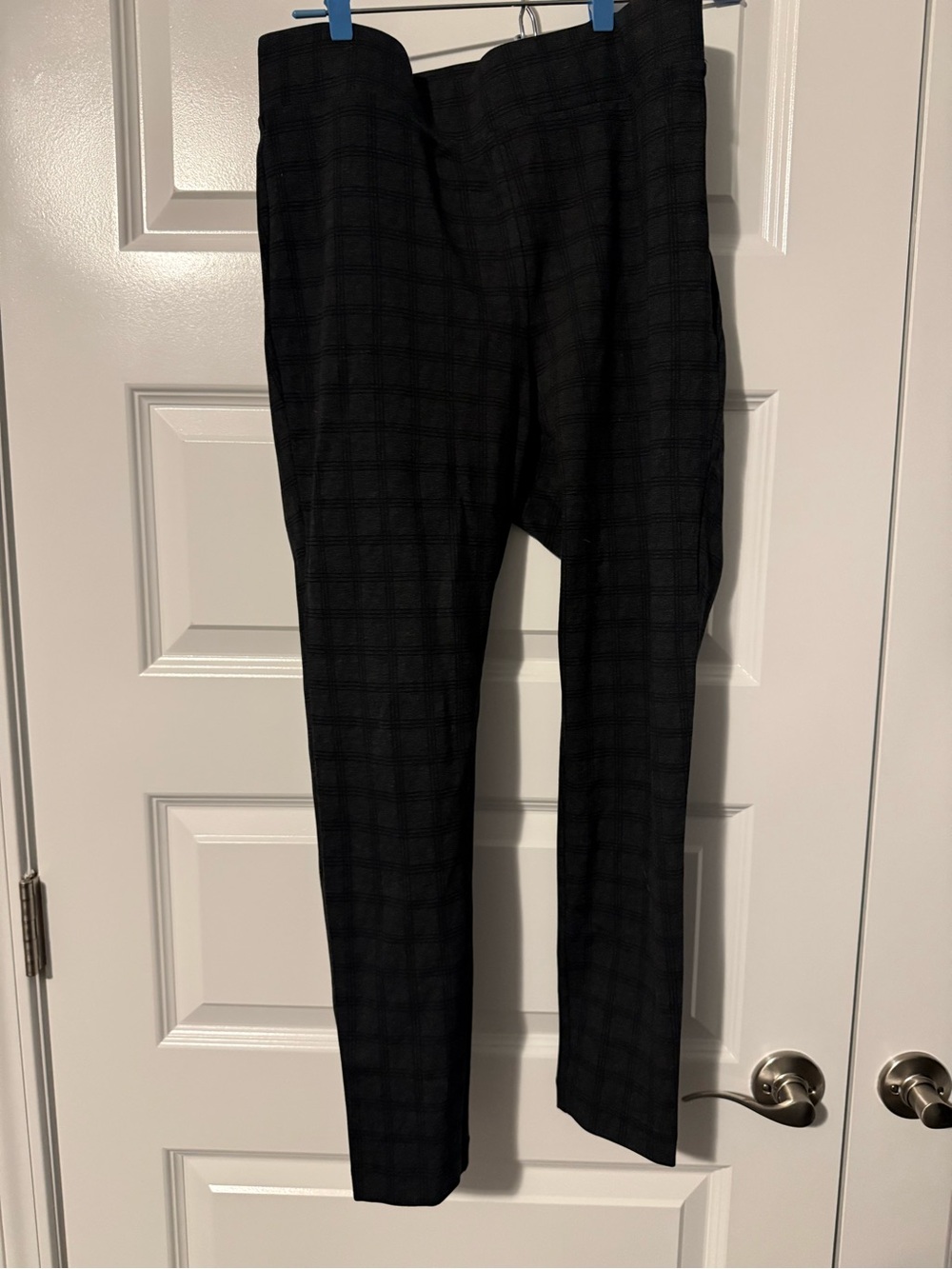 LOFT Women’s Black Plaid Dress Pants